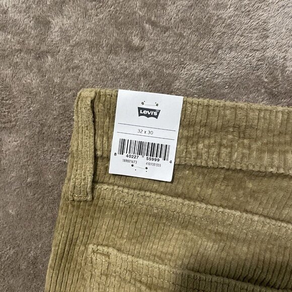 NWT $70 Levi's 721 High Rise Skinny Corduroy Tan Brown Pants Womens Sz 32x30 - Picture 5 of 10
